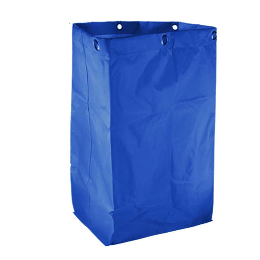 Housekeeping Cart Bag Premium Oxford Waterproof Reusable Janitor Replacement - Blue