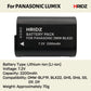 Hridz BLK22 Battery for Panasonic DMW-BLK22 and Panasonic
