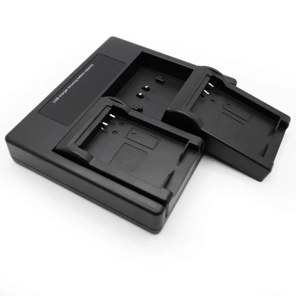 Hridz DMW-BCE10 Dual Battery Charger for Leica Panasonic