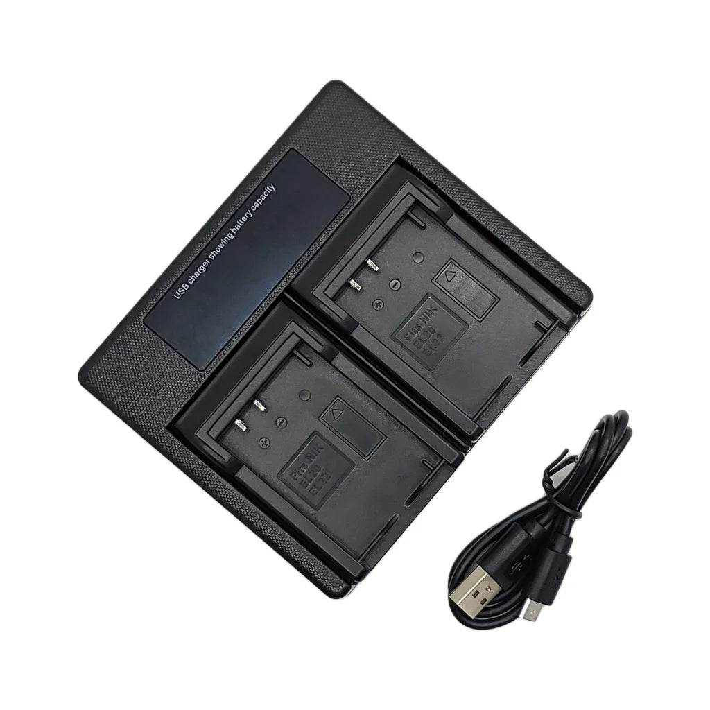 Hridz EN-EL20 Dual USB Battery Charger for Nikon EN-EL20