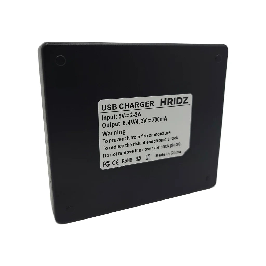 Hridz LP-E12 Dual Smart LCD Charger for Canon EOS M M2 M10