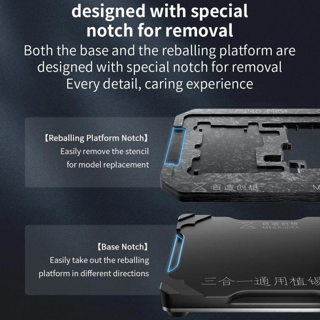 Huawei Mate 40 Pro Bga Reballing Platform - Qianli Mega Idea Multi Functional Middle Frame Positioning-1915197703890014215