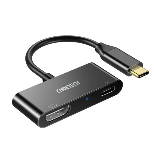 HUB-M03 USB-C to HDMI Adapter (4K@60Hz) with 60W PD