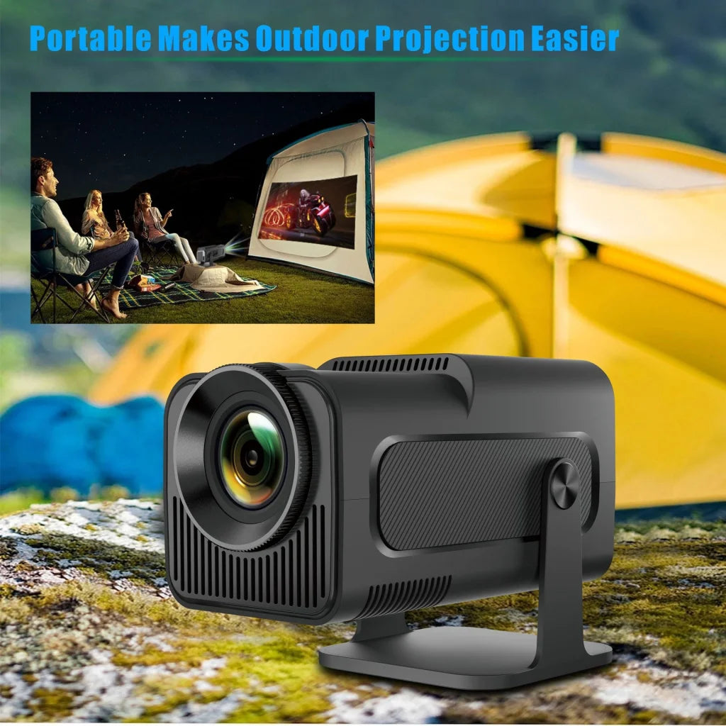 HY320 Android AOSP 4K Full HD Video Projector with Wi-Fi 6