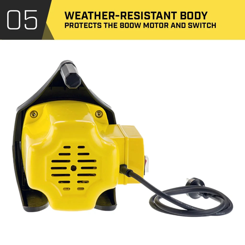 HydroActive 800w Weatherised Water Pump Without Controller-