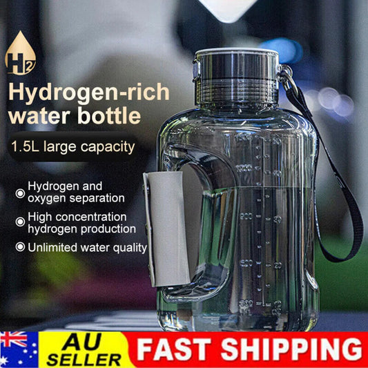 Hydrogen Water Bottle 1.5L Portable Rich Hydrogen Generator