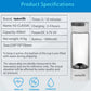 Hydrogen water generator with tabletop context and item shape