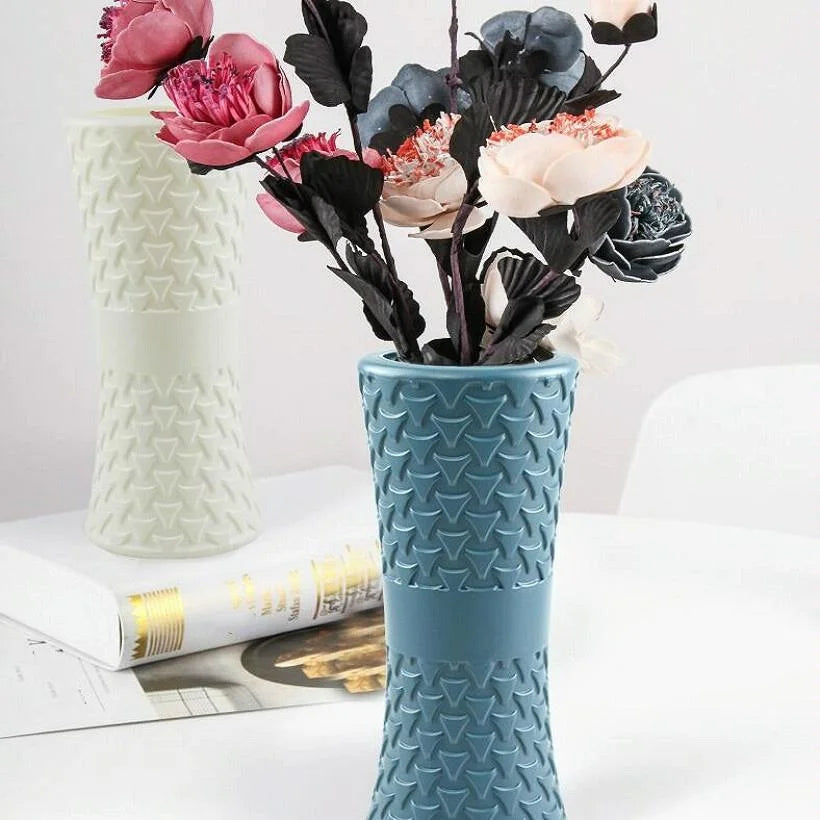 Hydroponic Drop-resistant Flower Vase for Dry and Wet