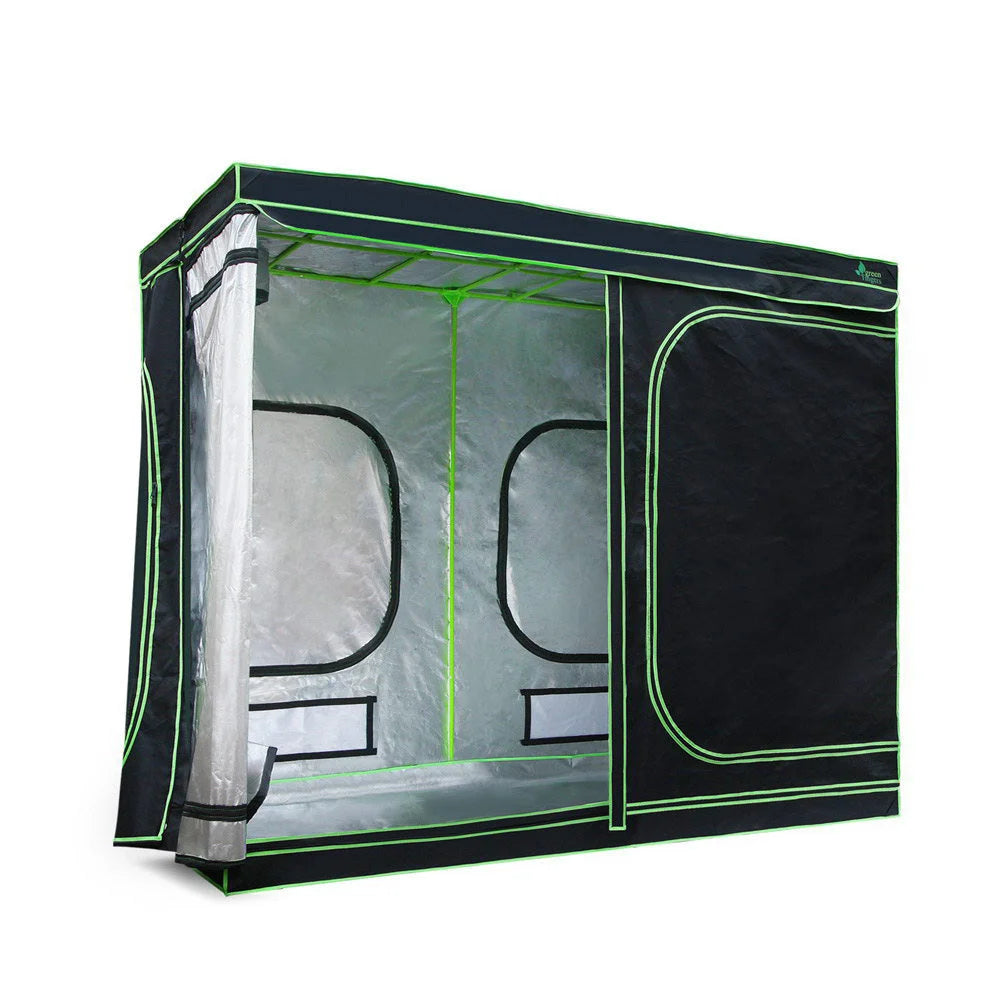 Black green 280cm hydroponic grow tent with waterproof