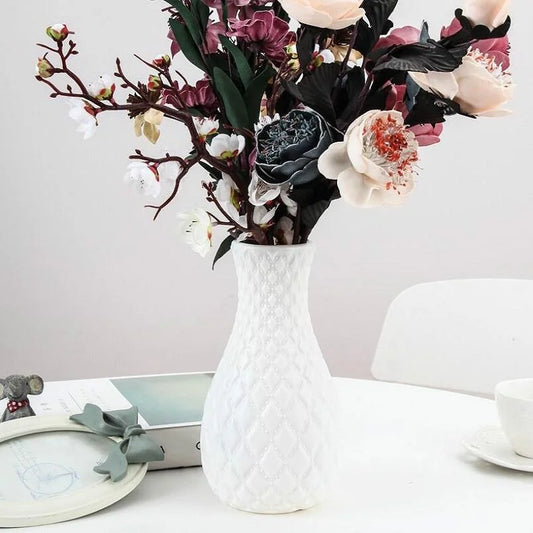 Hydroponic Plastic Vase for Dry and Wet Flower Arrangements