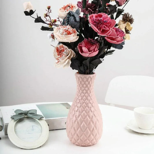 Hydroponic Plastic Vase for Dry and Wet Flower Arrangements