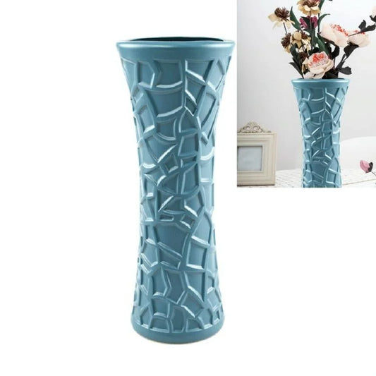 Hydroponic Vase for Dry and Wet Flower Arrangements - Blue