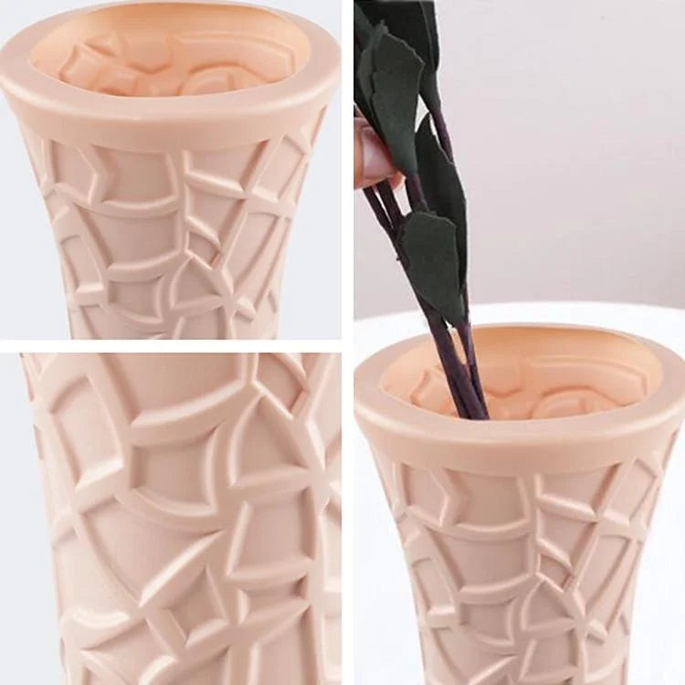 Hydroponic Vase for Dry and Wet Flower Arrangements - Milk