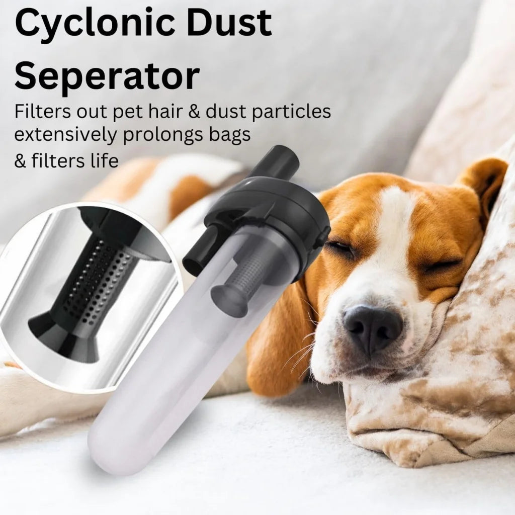 Hygieia Cyclonic Dust Separator (Bag Saver) - For Most