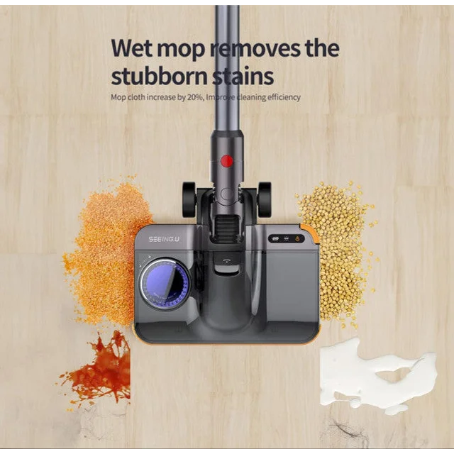 Hygieia T6 Wet Dry Mop Head - For Dyson V7 V8 V10 V11 V15 &