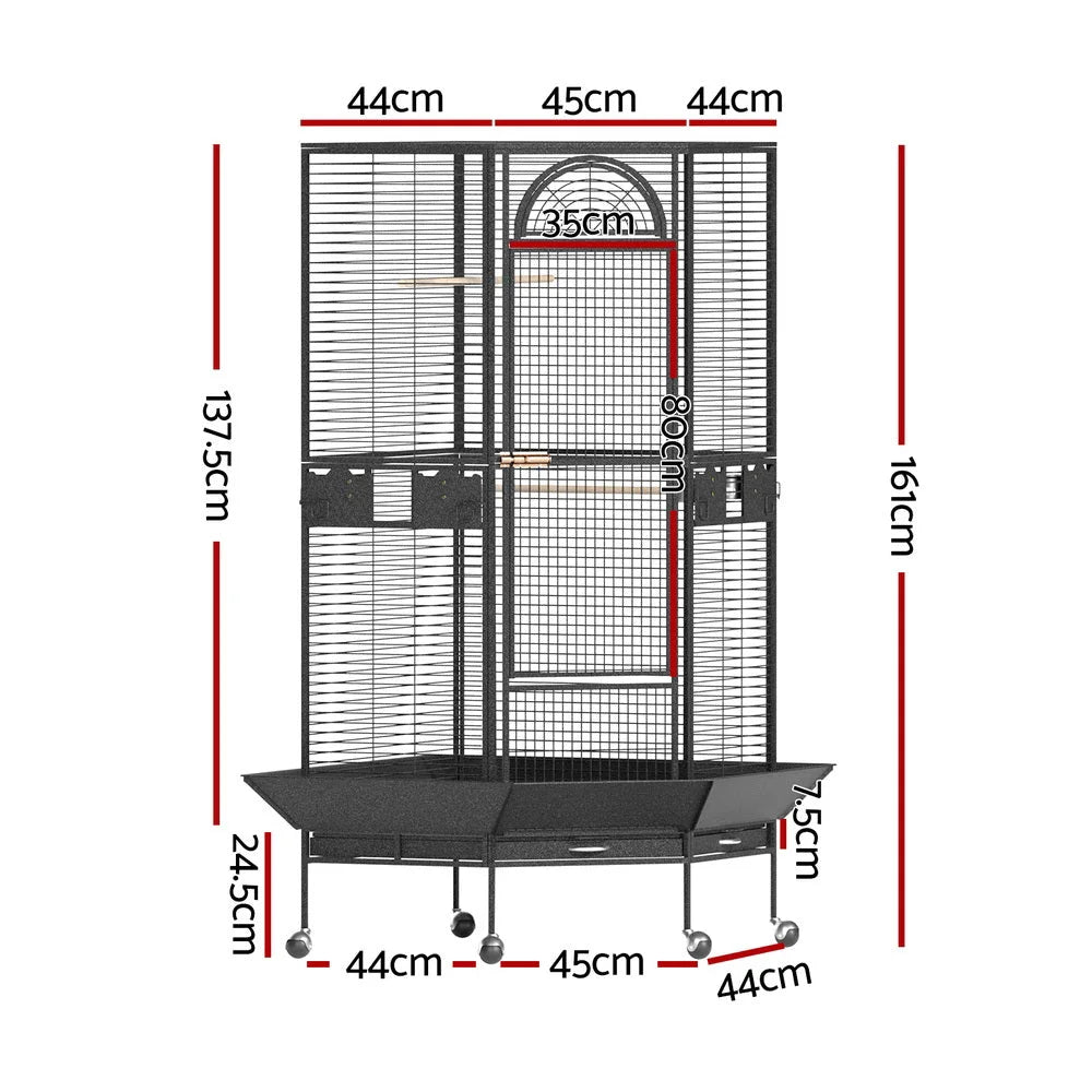 i.Pet Bird Cage Large Jumbo Aviary Budgie Perch Cage Parrot