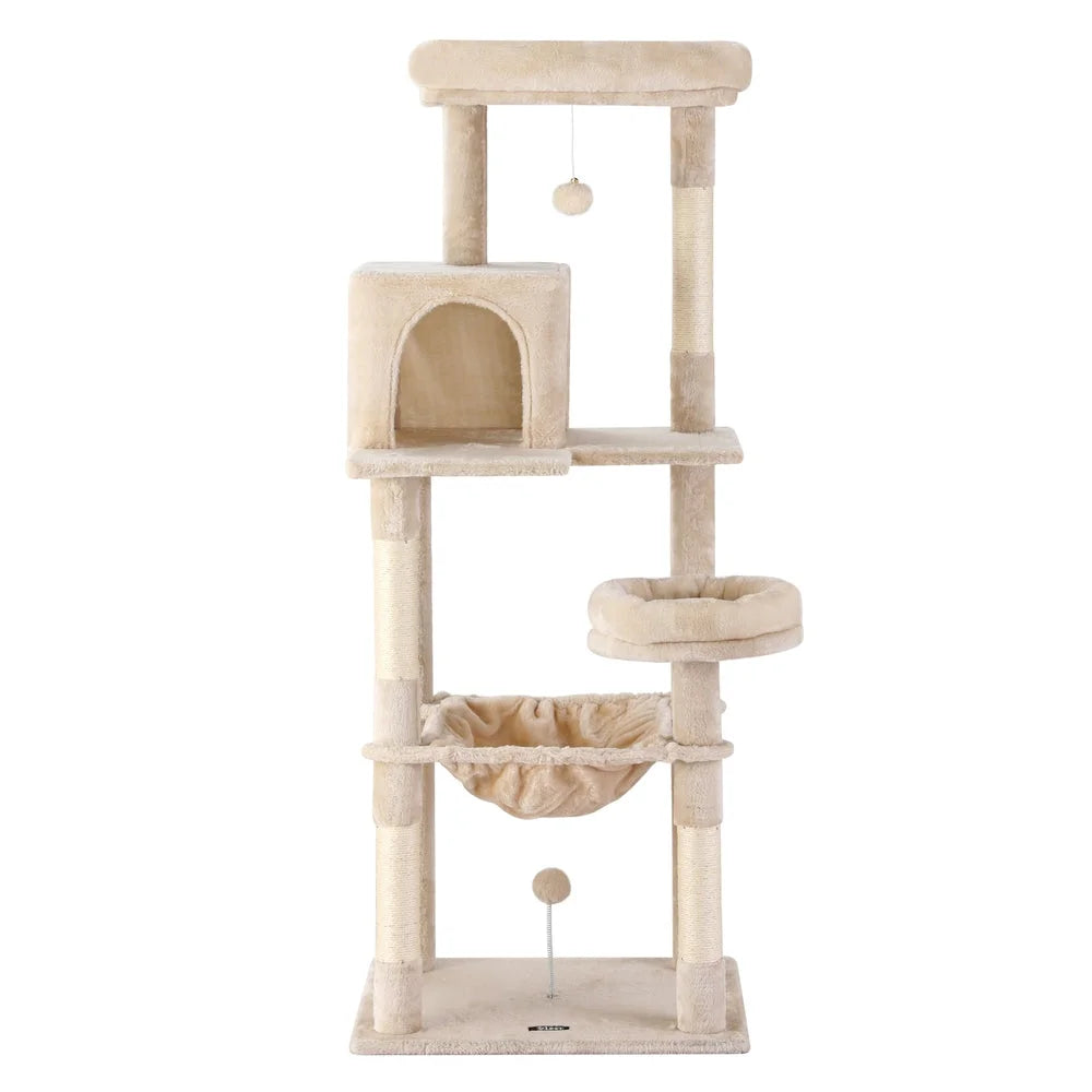 i.Pet Cat Tree 143cm Tower Scratching Post Trees Scratcher