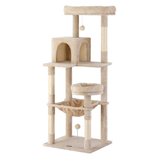 i.Pet Cat Tree 143cm Tower Scratching Post Trees Scratcher