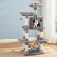 Cat tree with i pet tower