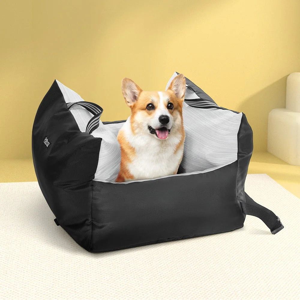 I pet dog with natural finish and practical hardware