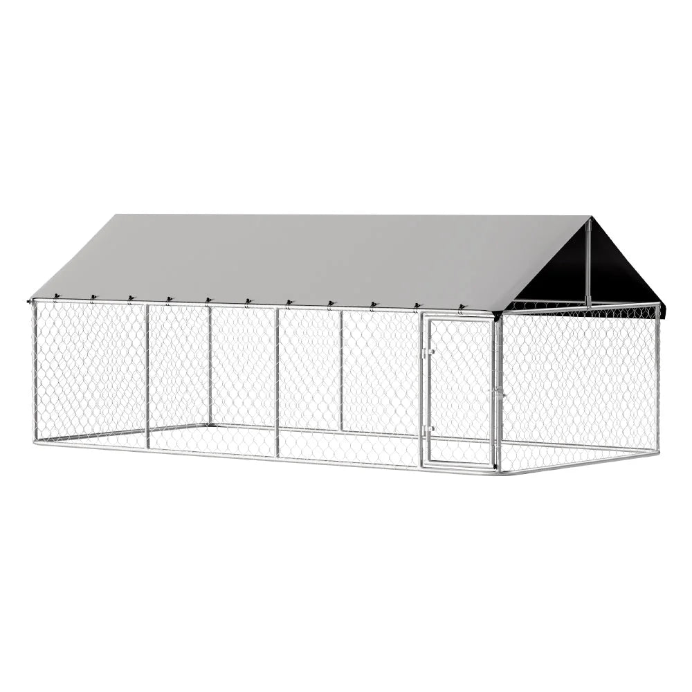 i.Pet Dog Kennel Large House XL Pet Run Cage Puppy Outdoor