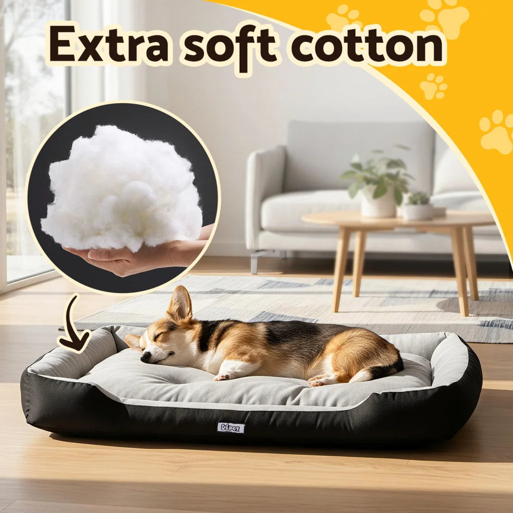i.Pet Pet Bed Dog Bed Soft PP Cotton Mat Sleeping Comfy