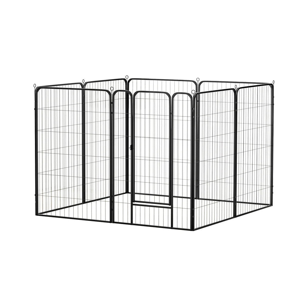 i.Pet Pet Dog Playpen 48’’ Enclosure 8 Panel Cage Kennel
