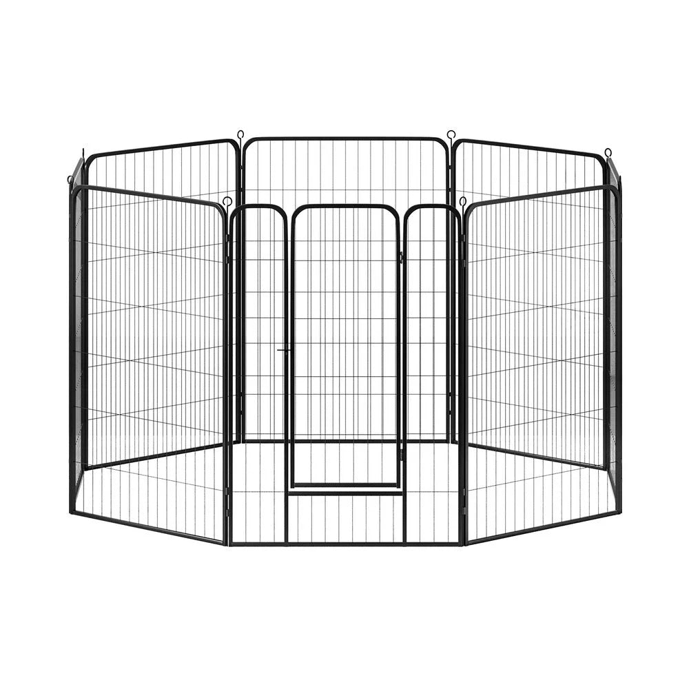 i.Pet Pet Dog Playpen 48’’ Enclosure 8 Panel Cage Kennel