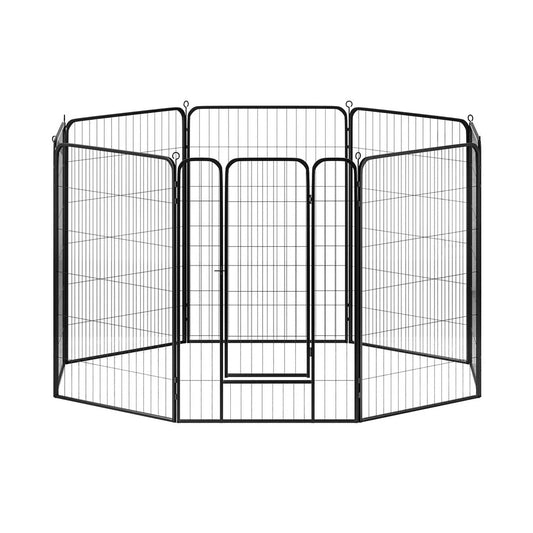 i.Pet Pet Dog Playpen 48’’ Enclosure 8 Panel Cage Kennel
