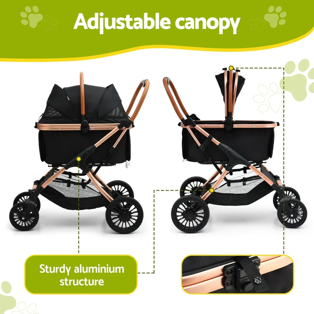 I pet dog with attachment points and product body