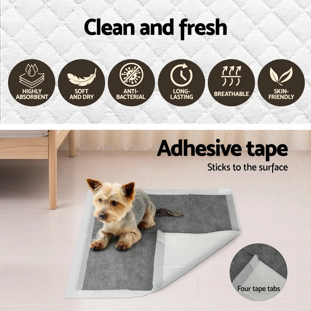 i.Pet Pet Training Pads 200pcs 60x60cm Puppy Dog Toilet Pee