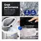 Ice Cube Maker 2.4L Stainless Steel Portable - Kitchen