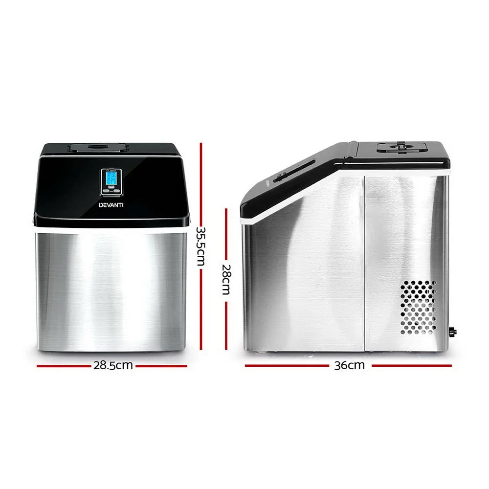 Ice Cube Maker 3.2L Portable Cold Commercial Machine