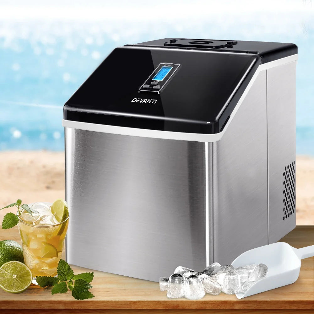 Ice Cube Maker 3.2L Portable Cold Commercial Machine