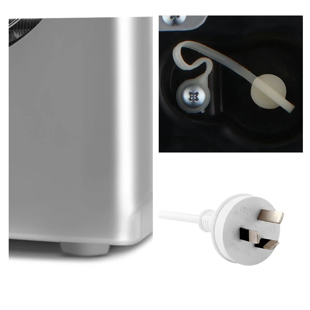 Ice Cube Maker Portable - Silver - Kitchen Appliances