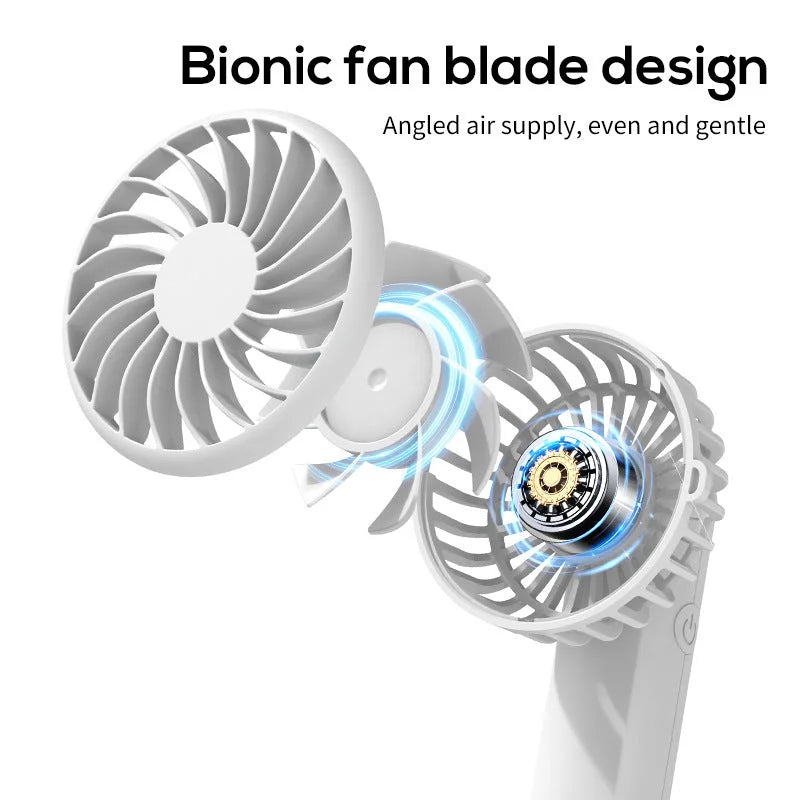 Ice Green Portable Multifunctional Clip Fan DQ261 - 1000mAh