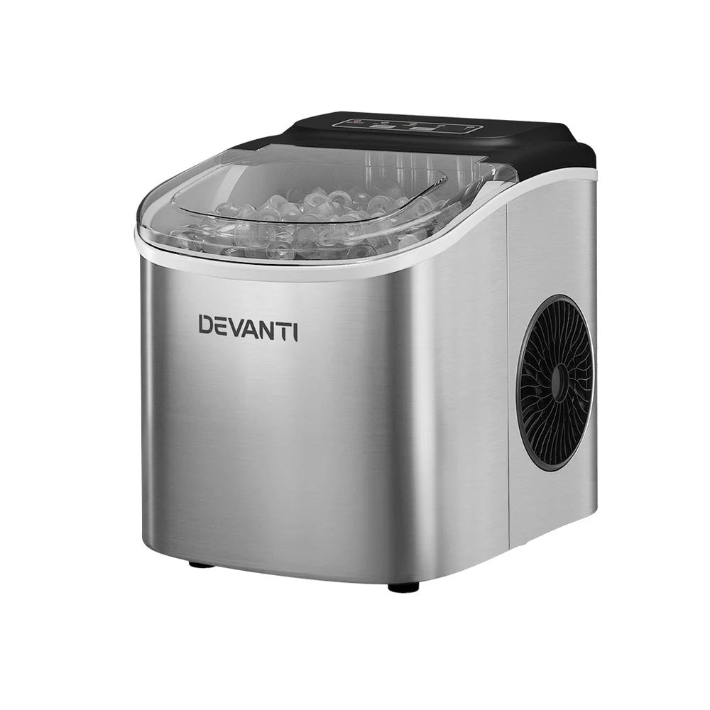 Ice Maker Machine 12KG Portable Self-Cleaning Ice Cube Tray