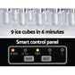 Ice Maker Machine 12KG Portable Self-Cleaning Ice Cube Tray