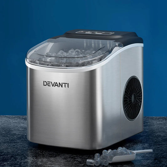 Ice Maker Machine 12KG Portable Self-Cleaning Ice Cube Tray
