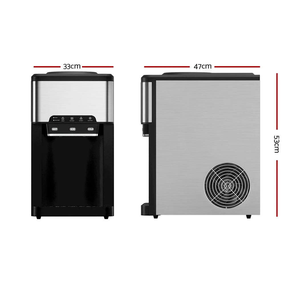 Ice Maker Machine 20kg with Water Dispenser