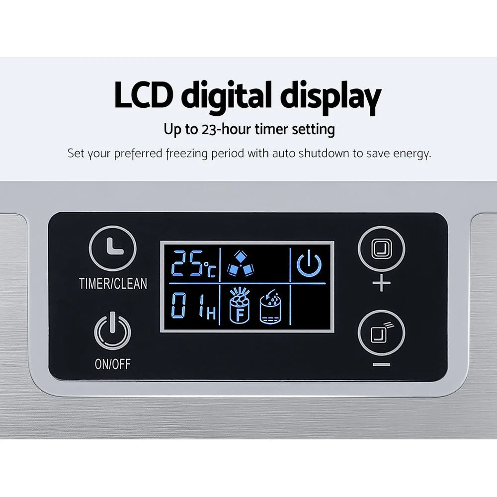 Ice Maker Machine Commercial Portable Ice Cube Tray