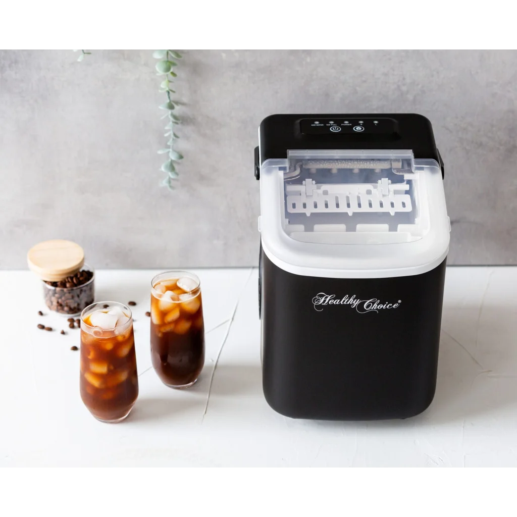 Ice Maker - Ready in 8 minutes Up to 12kgs every 24 Hours