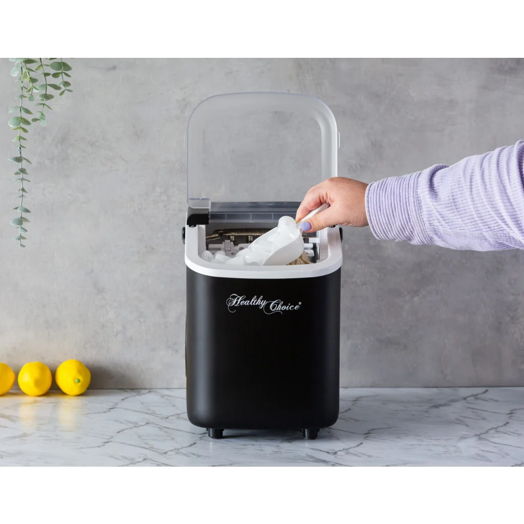 Ice Maker - Ready in 8 minutes Up to 12kgs every 24 Hours
