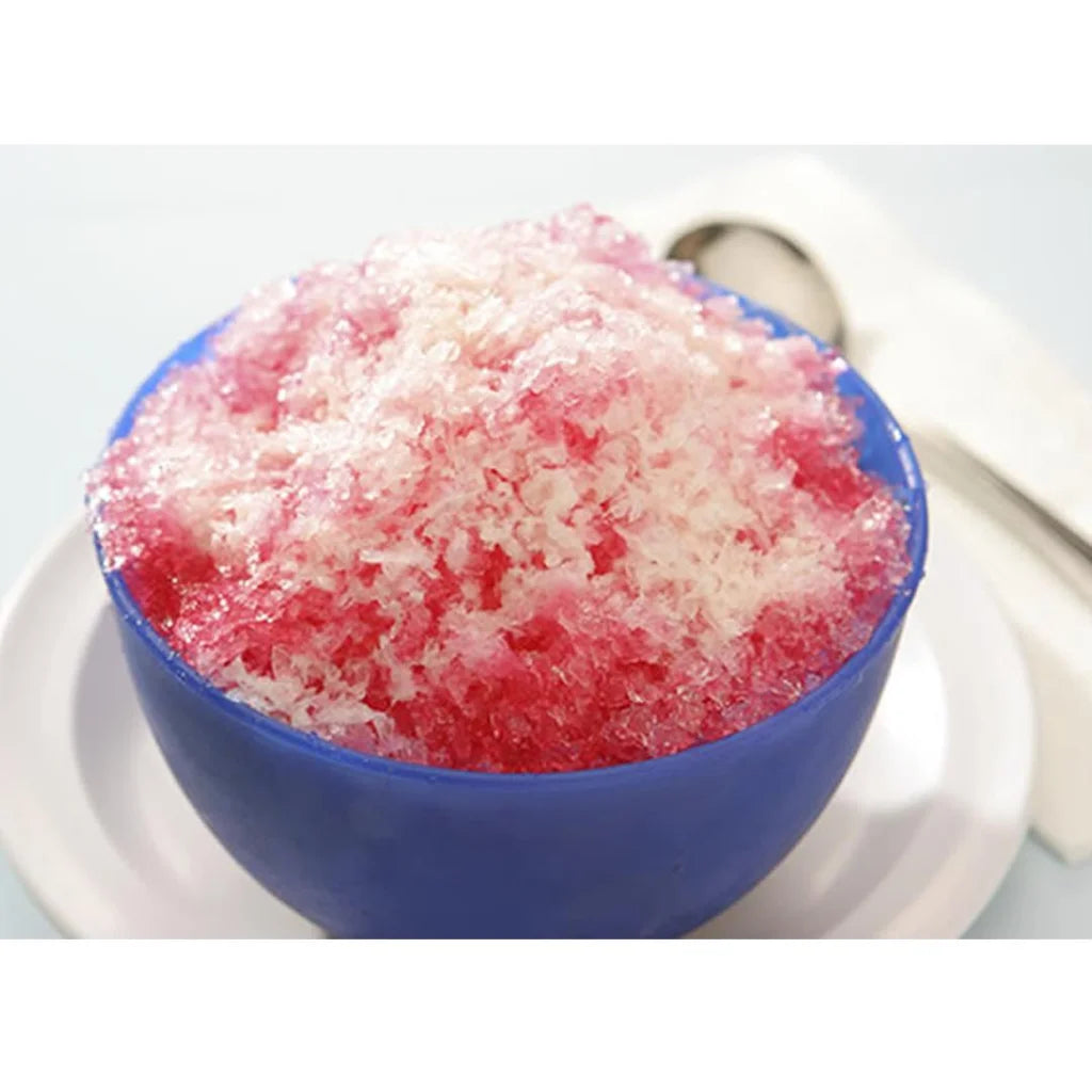 Ice Shaver Stainless Steel Ice Crusher Slicer Machine - Commercial Orange - Premium