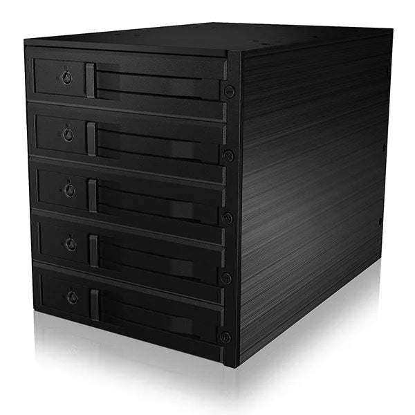 ICY BOX Backplane for 5x 3.5’’ SATA or SAS HDD in 3x 5.25’’
