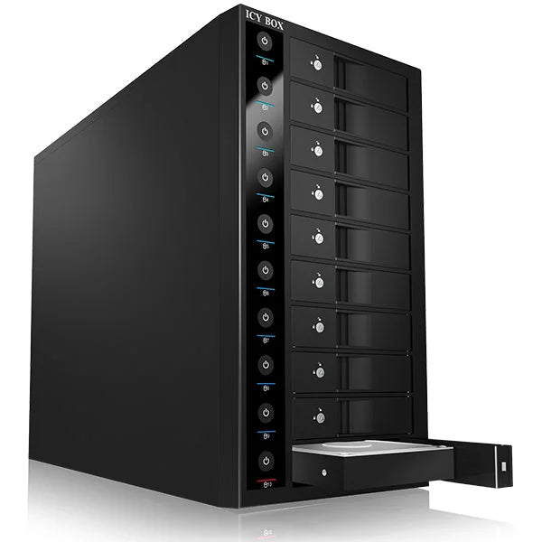 ICY BOX External 10-Bay Single System for 10x SATA 3.5’’