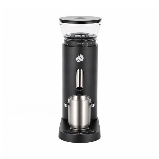 Spector Coffee Grinder USB Rechargeable Timer Memory 60 Settings Black