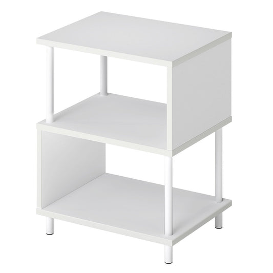 Levede Modern Side Table 3‑Tier Storage Bedside Table