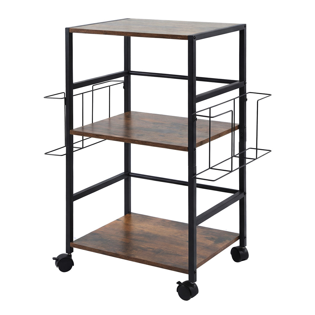 Levede Record Player Stand with Storage Vinyl Record Holder with Display Area