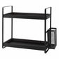 Levede 2 Tier Countertop Organiser Classic Storage Rack Bathroom Kitchen Black